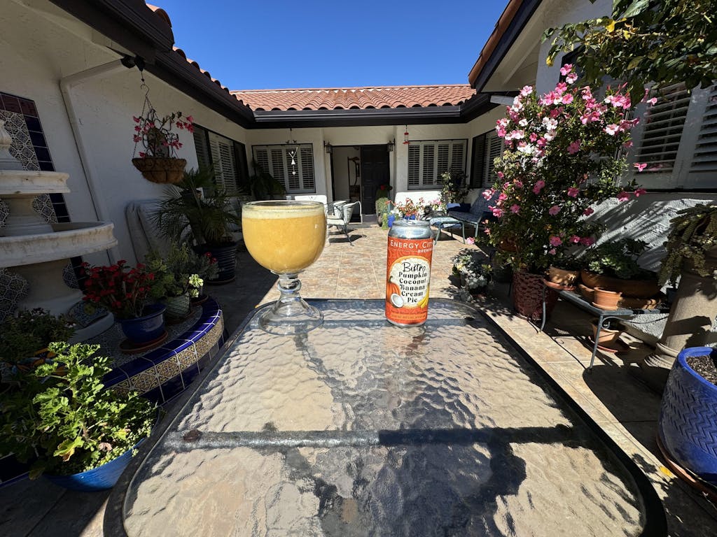 Energy City Bistro Pumpkin Coconut Banana Cream Pie Beer 16 fl oz Single Can