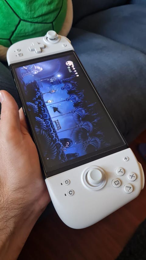 Mobapad M6 HD Joycons Switch/ Switch 2 Controller White