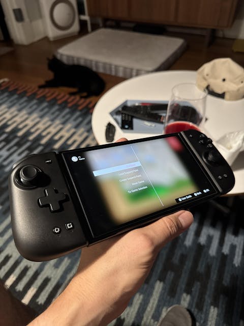 Mobapad M6 HD Joycons Switch/ Switch 2 Controller Black