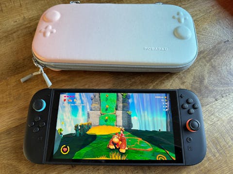 Mobapad P1 Carrying Case for Nintendo Switch 2-Ultra-Slim, Shockproof, Joystick-Safe with Premium YKK Zippers