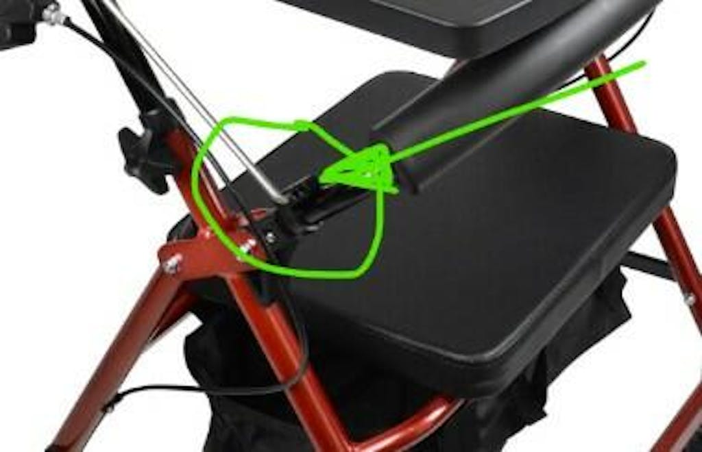 Redgum Seat Walker Tray Table Attachment Mobility and Wellness