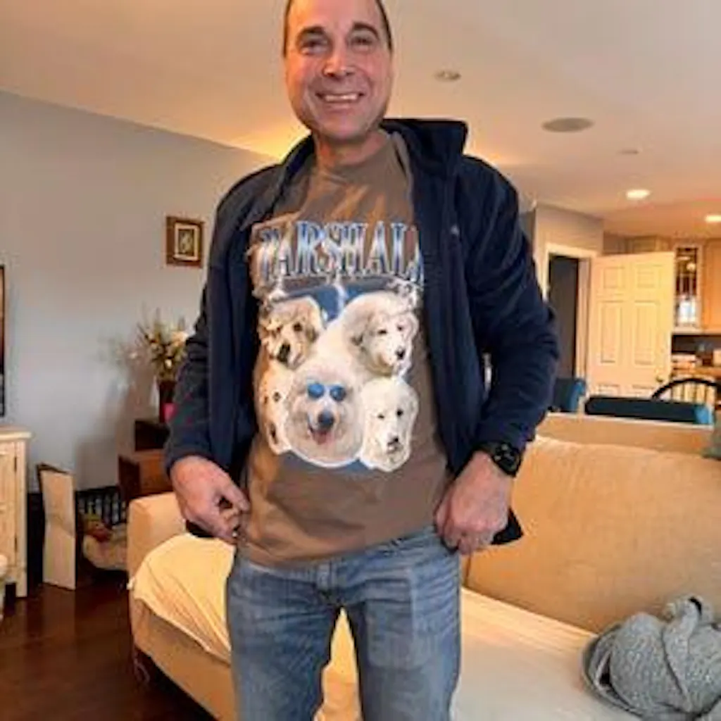 Custom Comfort Colors Vintage Pet Shirt - Pet Photo + Name