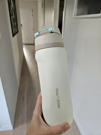 Insulated Drink Bottle - Soft Cream