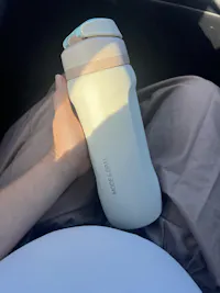 Insulated Drink Bottle - Soft Cream