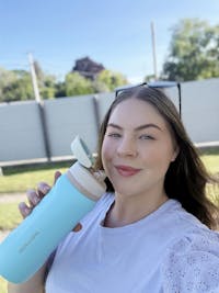 Insulated Drink Bottle - Powder Blue