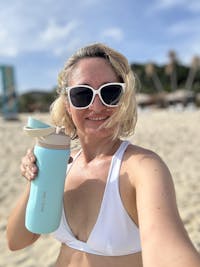 Insulated Drink Bottle - Powder Blue