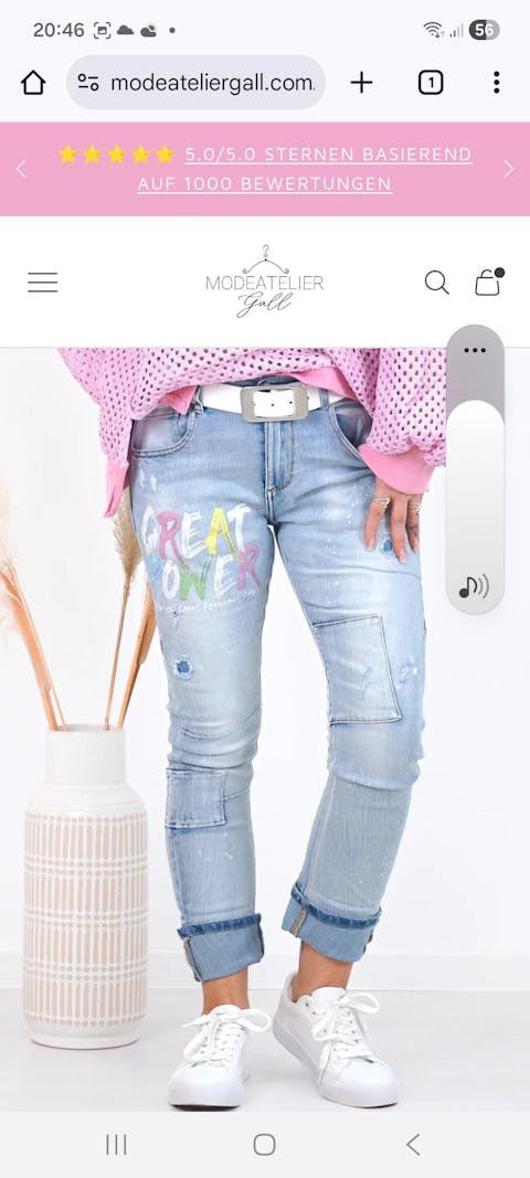 Sexy Woman Jeans „Great Power“