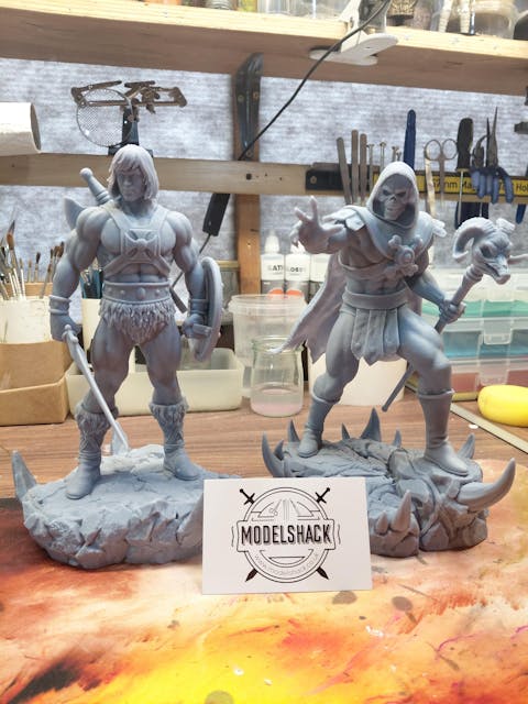 Skeletor (He-Man) Statue - Fan Art 10 or 12 scale 216mmmm - 3D Print