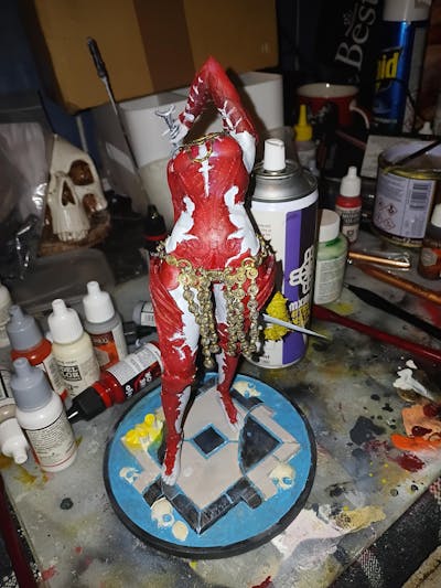 Orin the Red (Baldur's Gate 3) Sculpt - 1:8 scale 3d Printed Kit