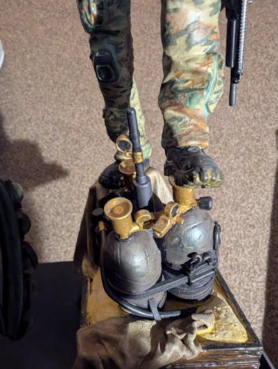 Soap (Call of Duty) - 3D Resin Printed - 10th scale - Fan Art