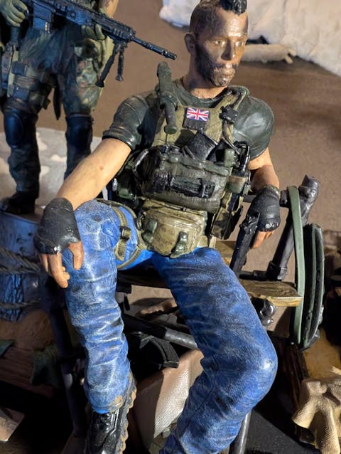 Soap (Call of Duty) - 3D Resin Printed - 10th scale - Fan Art