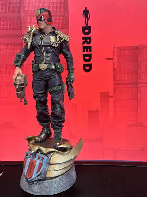 Judge Dredd 3D Printed Model Statue - 10 & 6 Scale