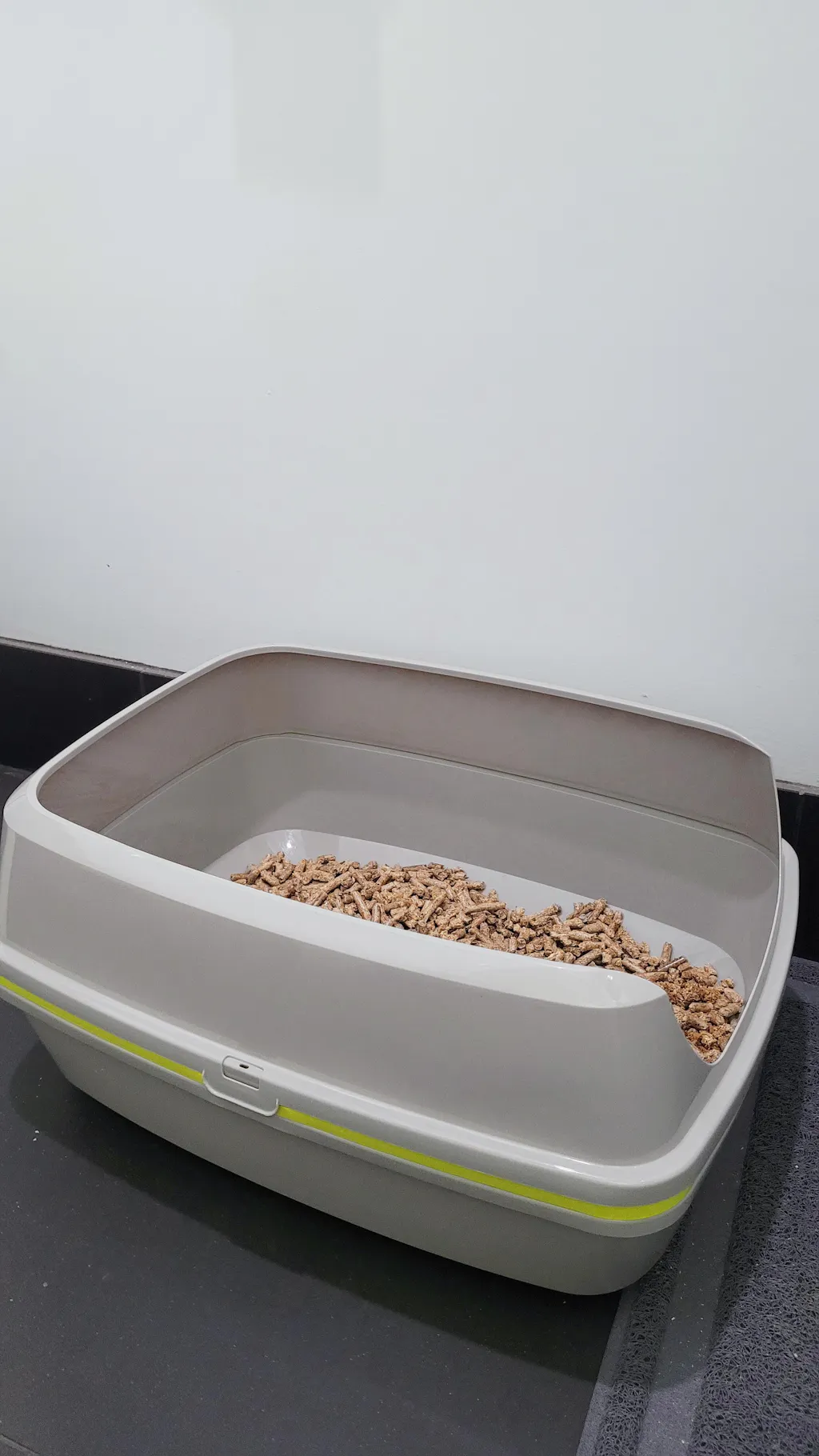 Scoop Free Cat Litter Box, Moderna LifttoSift Grey, Large Modern Pets