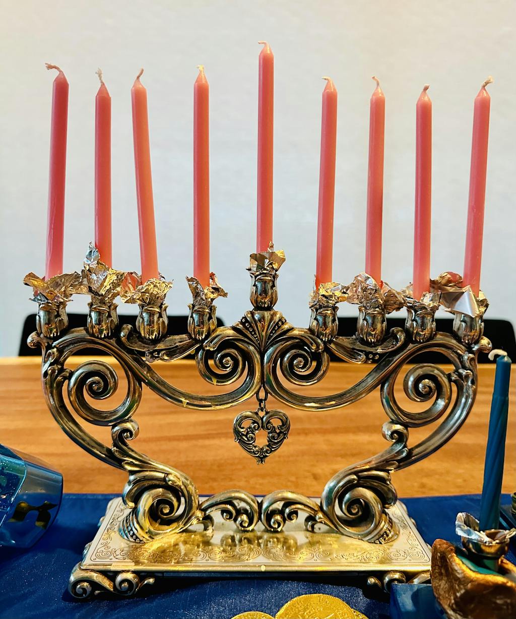 Hanukkah Candles For a Cause Breast and Ovarian Cancer