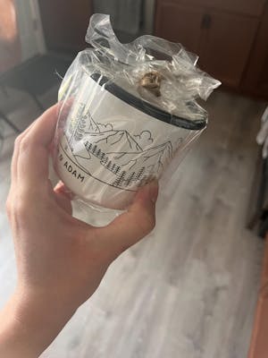 Mountain Bride & Groom Enamel Mug - Couple 4