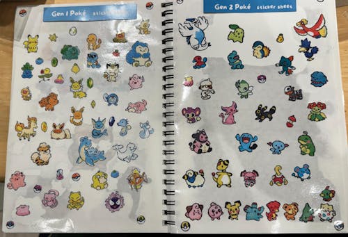 Gen 1 Sticker Sheet
