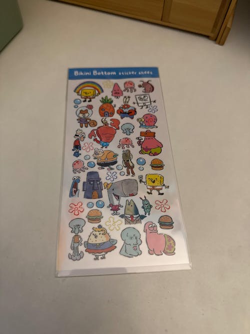 Bikini Bottom Sticker Sheet