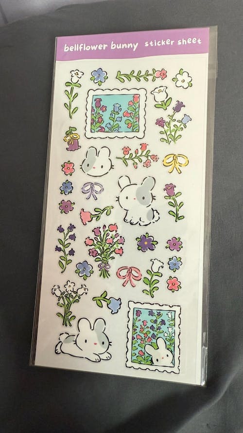 Bellflower Bunny Sticker Sheet