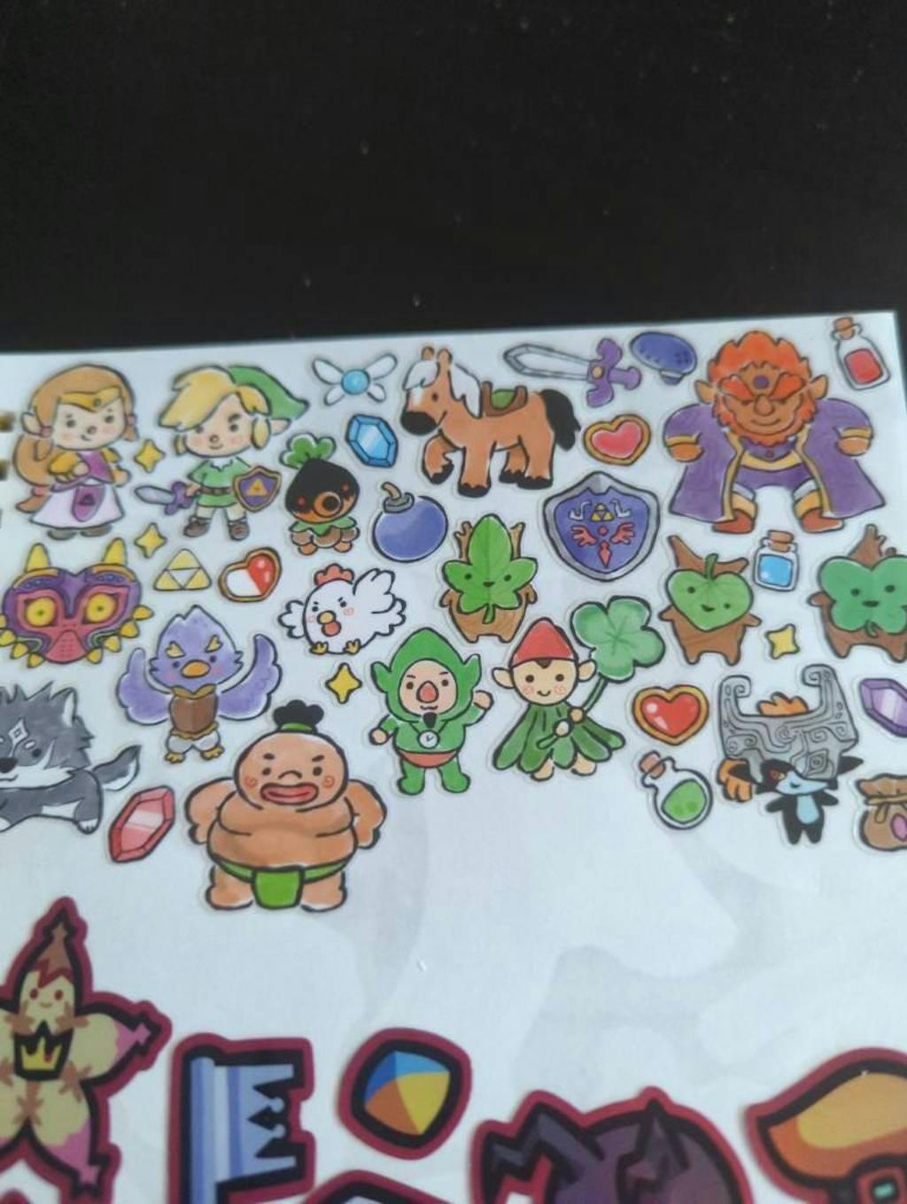 Hyrule Sticker Sheet