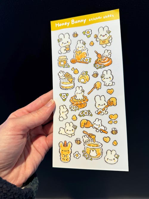Honey Bunny Sticker Sheet