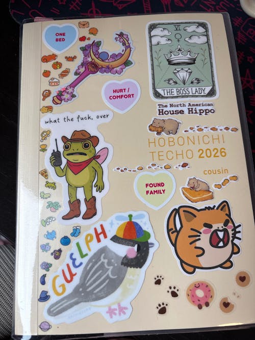 House Hippo Sticker Sheet