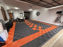 ModuFlex AirRib Garage Floor Tile – Slate Grey