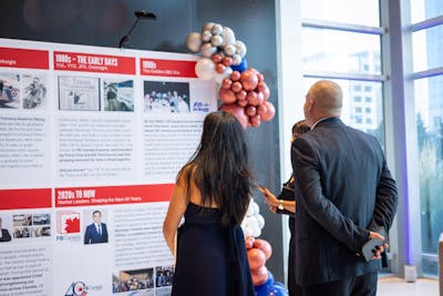 10' Straight Tension Fabric Backdrop