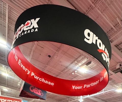 Circle Hanging Banner