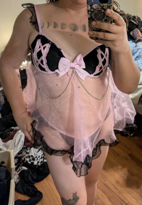 Jirai Kei Babydoll Lingerie Set