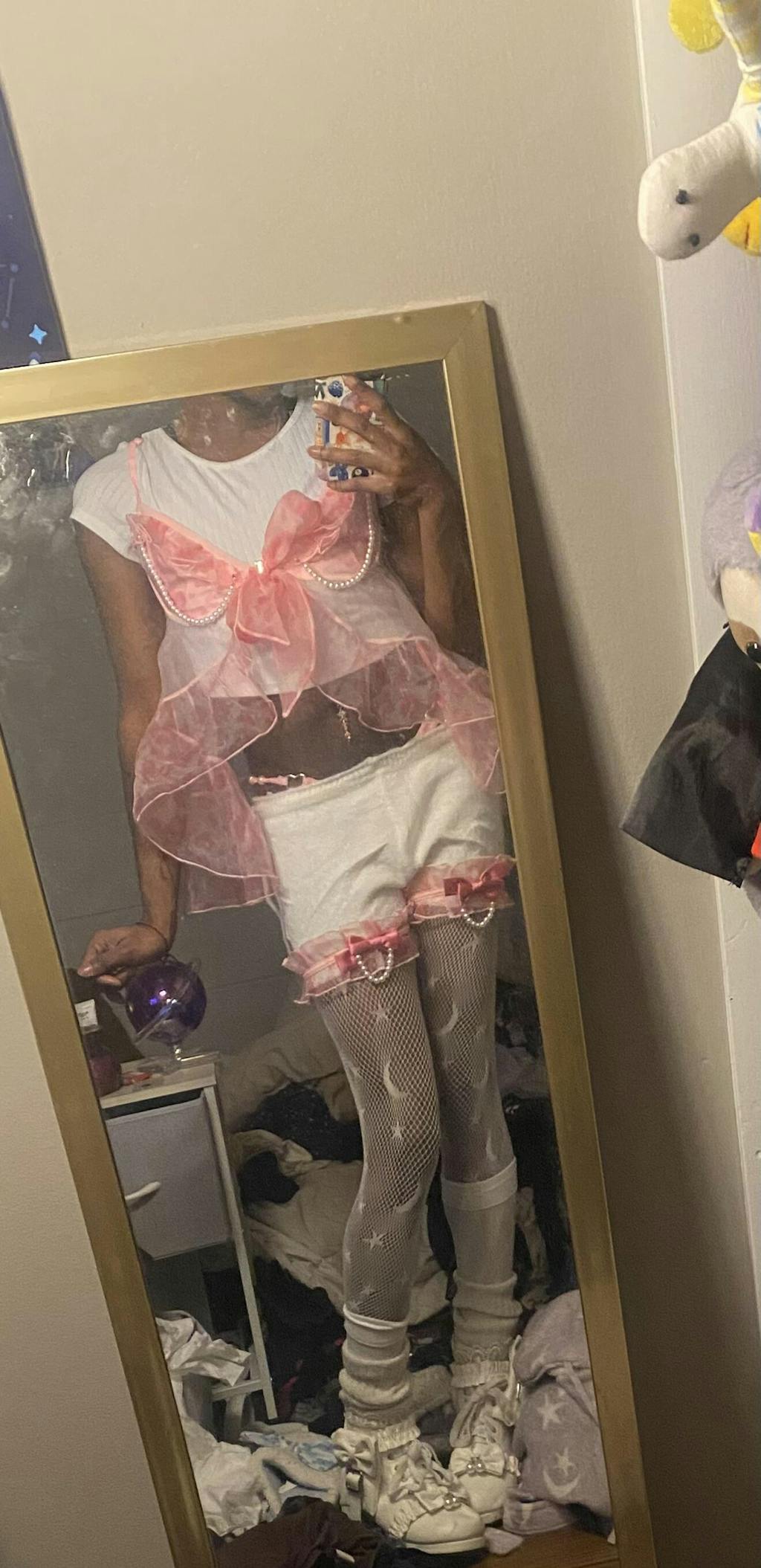 Vday Gloomy Bear Gyaru Babydoll Lingerie