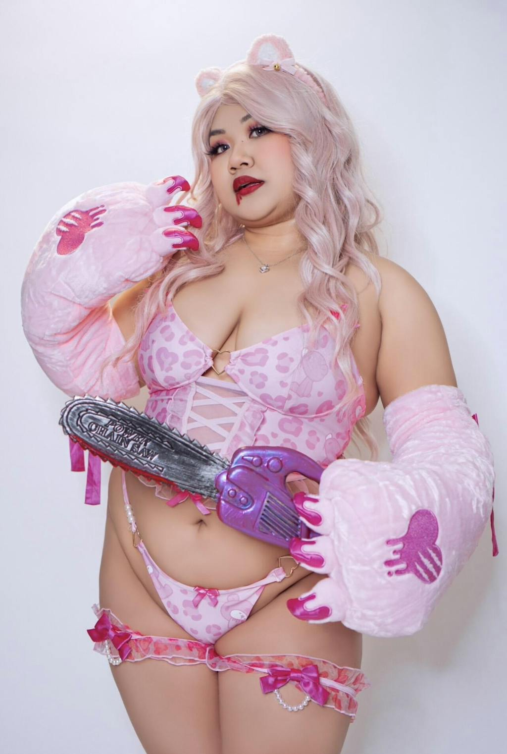 Pastel Winter Bear Claw Paw Sleeves [MOEFLAVOR x Gloomy Bear]