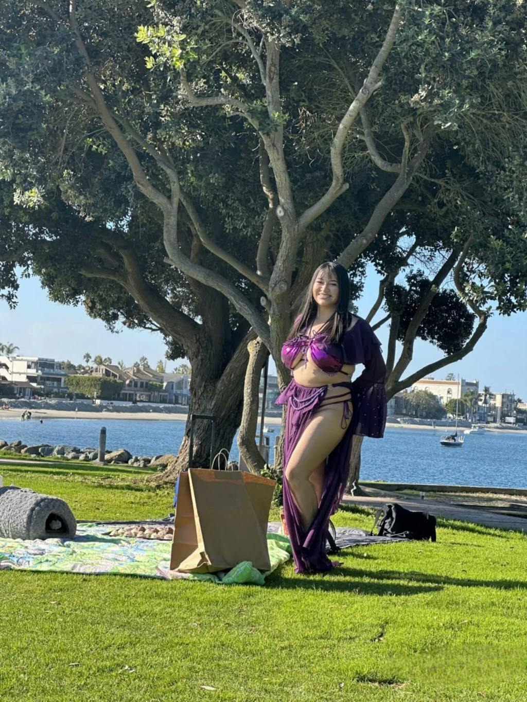 Nymph Swimsuit Cover Top / Skirt