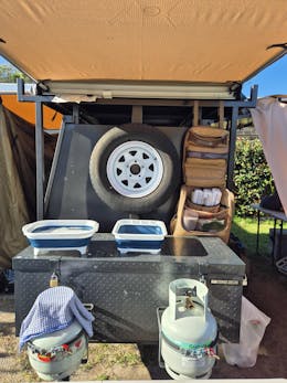 Camp Kitchen Storage Caddy Bag