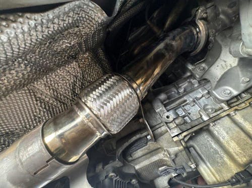 Tpipe de descente d'échappement pour 2008-2012 BMW SÉRIE 3 M57 DIESEL E90/ E91 /E92