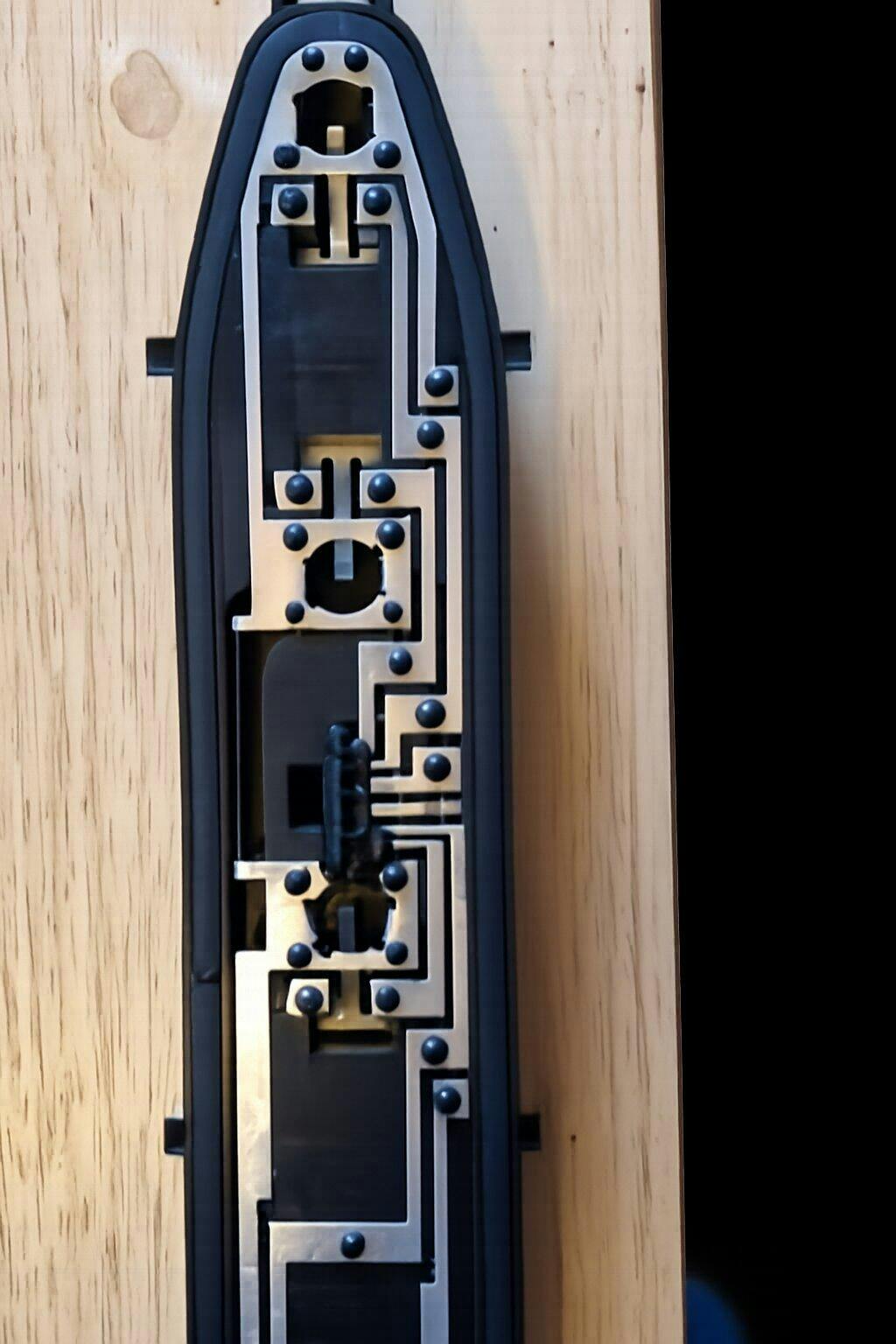 Carte Circuit Feu Arrière 9677205180 pour Citroën Berlingo II & Peugeot Partner II Van (Portes Verticales) - 03/2012 à 2018
