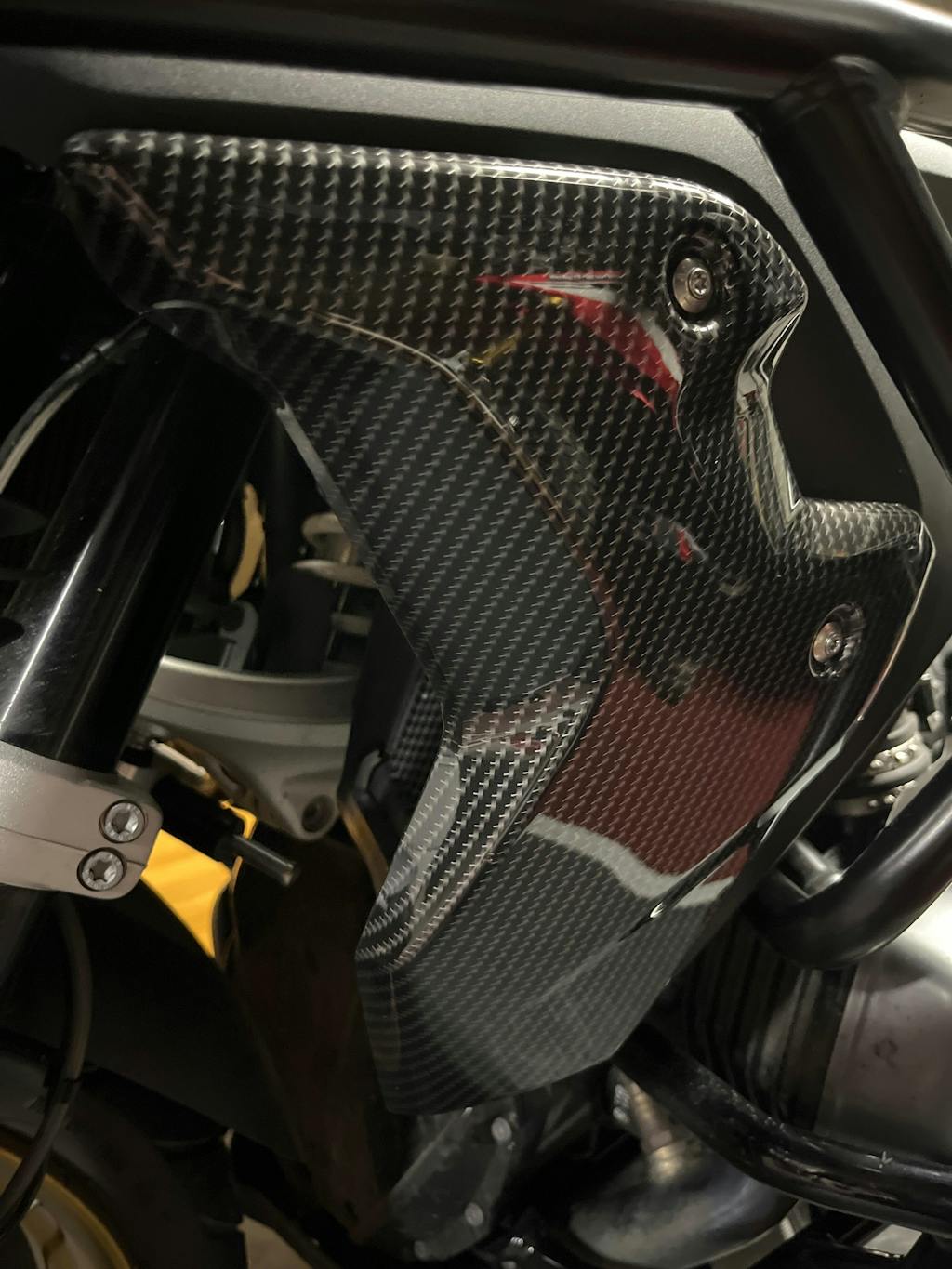 BMW R1250GS 2018-2023 Cadre latéral Carénage Capot Gardes Couvercle de radiateur