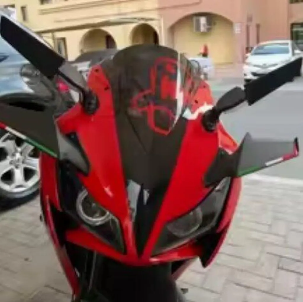 Rétroviseurs latéraux de becquet d'aileron d'aile pour Honda CBR300R CBR500R 2013-2023