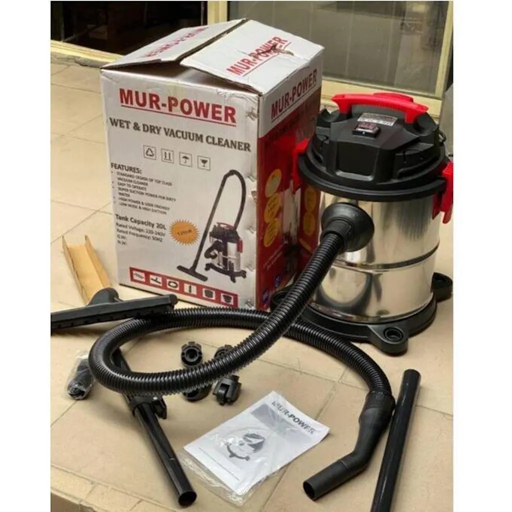 Aspirateur 1800W, aspirateur sec et humide, aspirateur industriel 18L