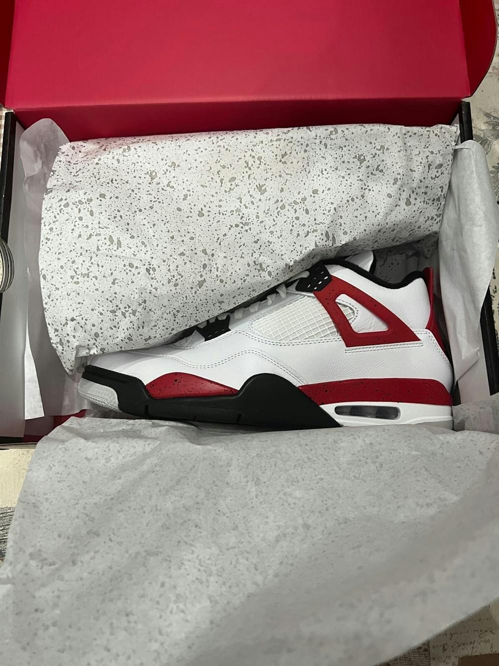 Air Jordan 4 Red Cement GS