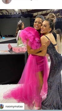 Jasmine Red Carpet Style Gown with Detachable Skirt