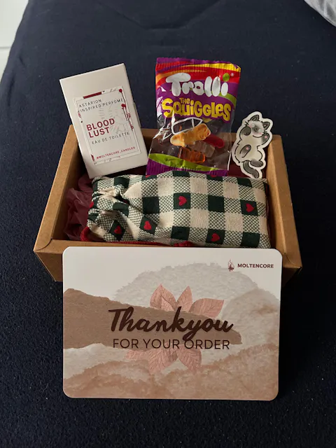 SHADOWHEART - inspired perfume - character perfumes by moltencore candles