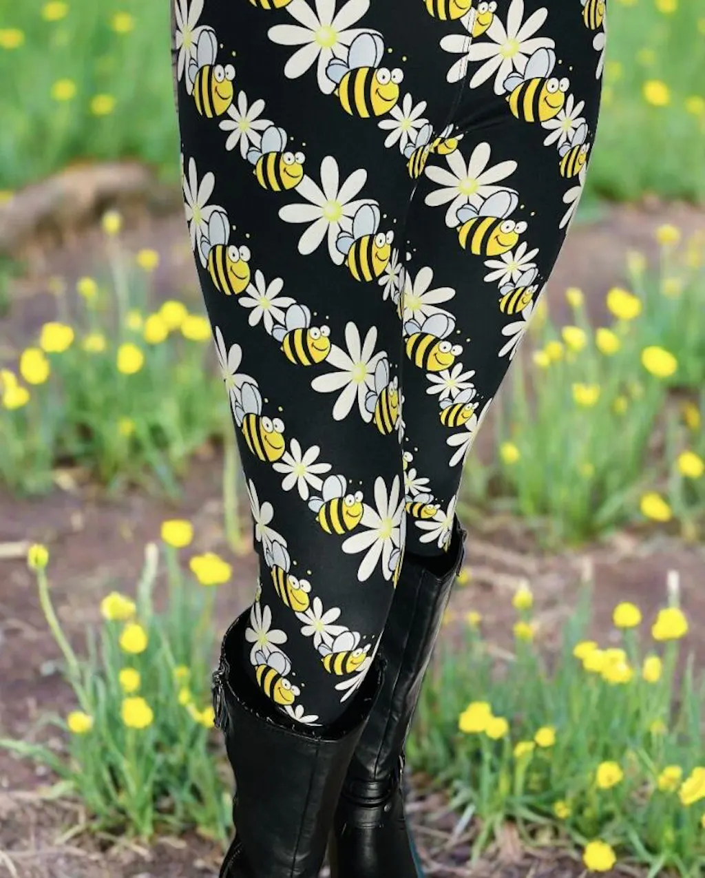 Somoyed Dog Pattern Print Women Leggings