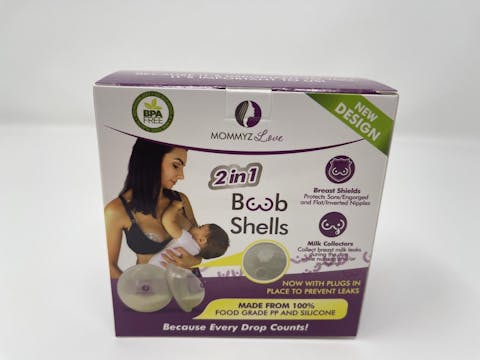 Breast Shell & Milk Catcher with Plugs