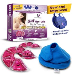 Gel Nursing Pads (Hot & Cold Breast Therapy) + Washable Nursing Pads