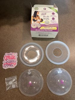 Breast Shell & Milk Catcher with Plugs