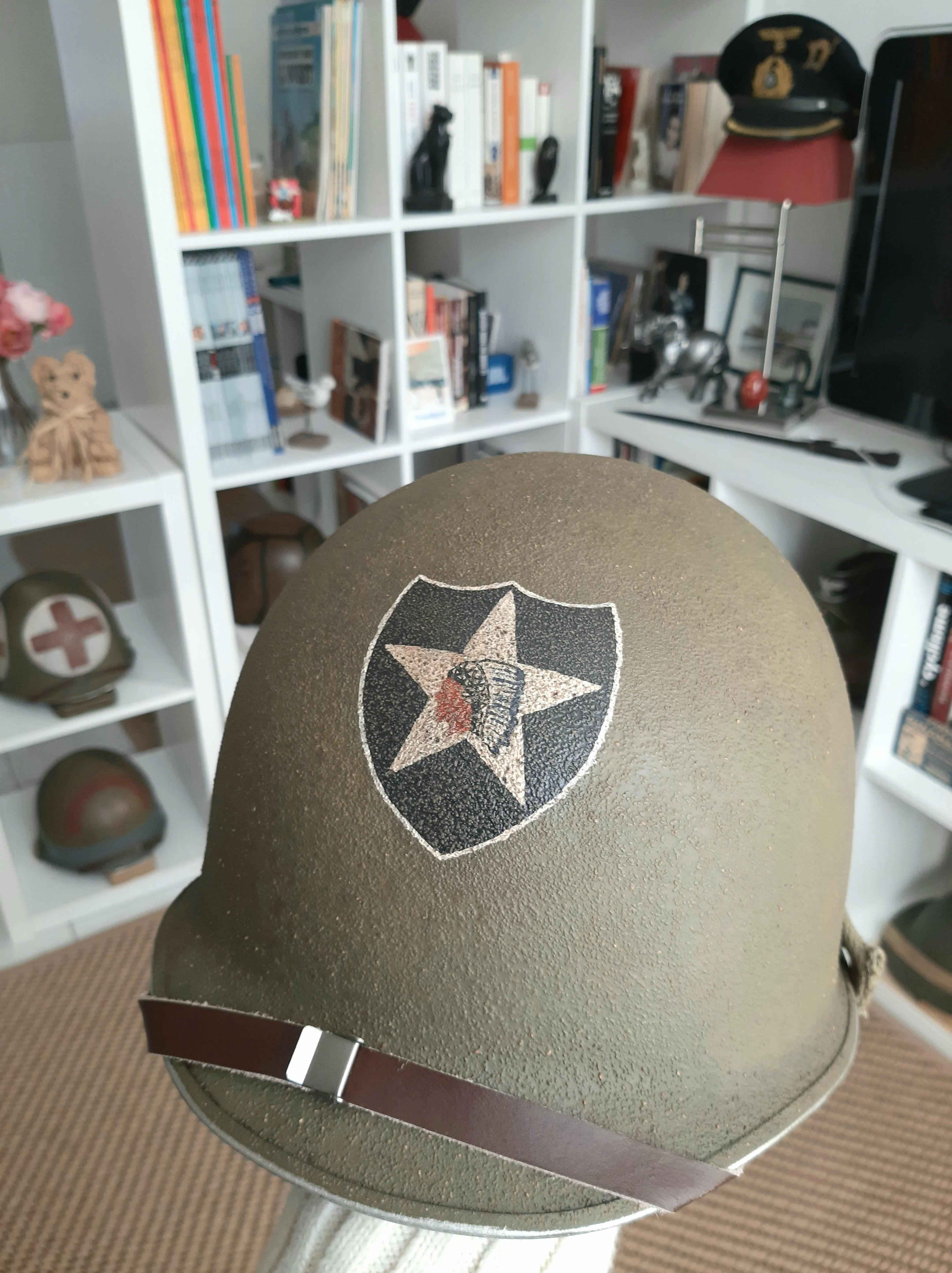 Casque M1 29th Infantry Division (Olive Drab