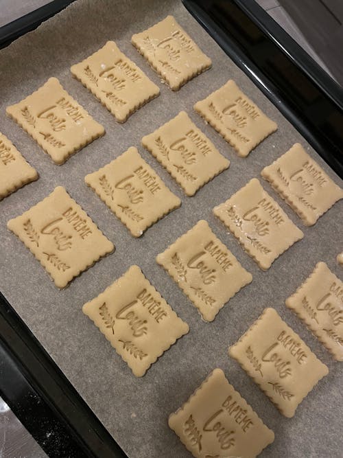 Emporte-pièce personnalisé Baptême - Biscuits personnalisés