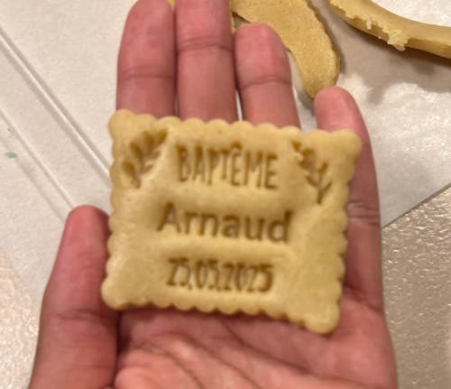 Emporte-pièce à personnaliser - Biscuit sur-mesure