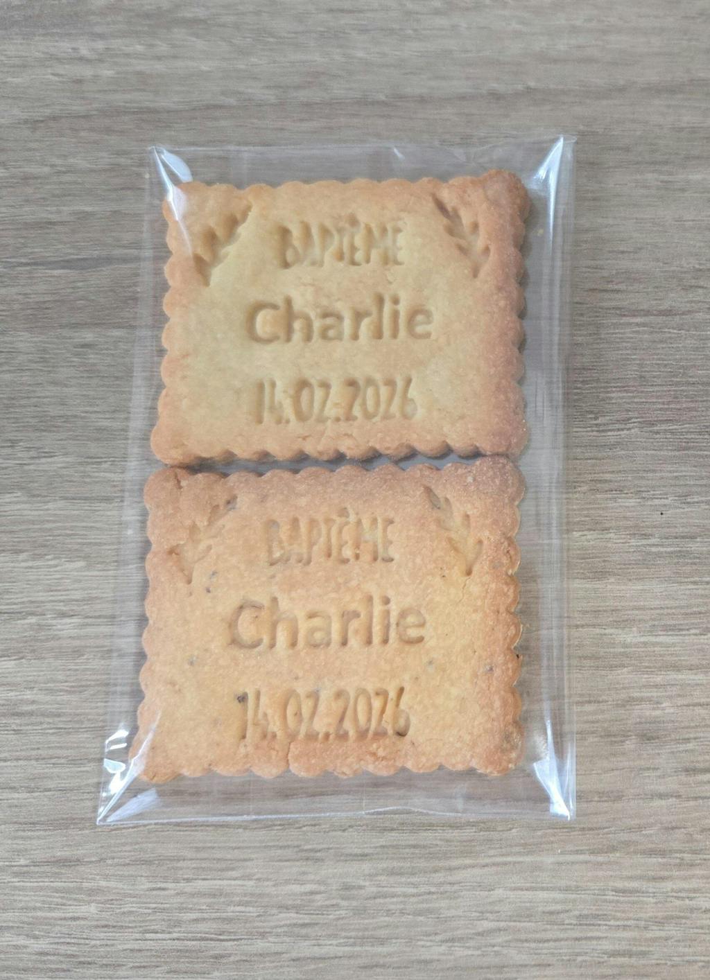 Emporte-pièce à personnaliser - Biscuit sur-mesure