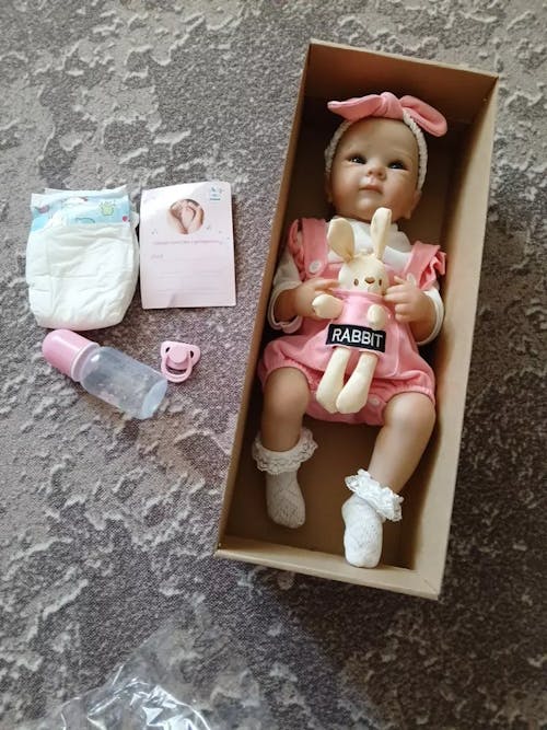 18 Inches Ophelia Blue Eyes Reborn Doll Girl-Bettie